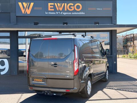 Transit Custom FOURGON 2.0 ECOBLUE 170 L1H1 BVA CAMERA/CARPLAY/ATTELAGE/BAR 2018 occasion 26000 Valence