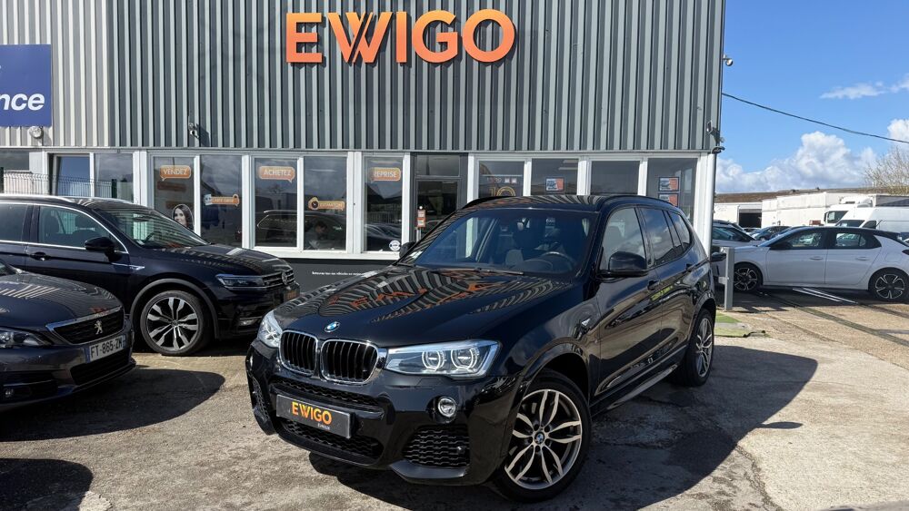 X3 2.0 D 190CH M-SPORT XDRIVE BVA - RADAR DE RECUL - BLUETOOTH 2017 occasion 27000 &Eacute;vreux