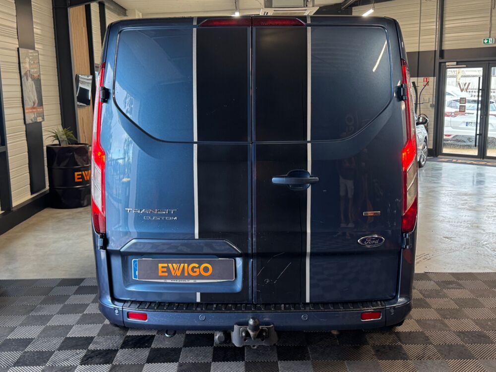 Transit Custom FOURGON 2.0 ECOBLUE 170Ch L1H1 DISTRIBUTION OK - BUSINESS- A 2018 occasion 79000 Niort