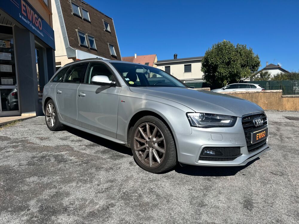 A4 AVANT 2.0 TDI 177CH AMBITION LUXE MULTITRONIC BVA 2013 occasion 25000 Besan&ccedil;on