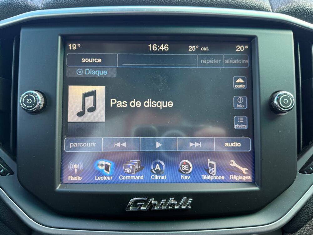 Ghibli 3.0 330Ch BVA START-STOP - SI&Egrave;GE CHAUFFANTS - CAM&Eacute;RA DE RECU 2015 occasion 27000 &Eacute;vreux