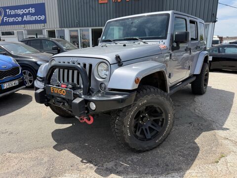 Wrangler 3.6 285CH UNLIMITED SAHARA-MARCHE PIED ELEC-LIGNE A CLAPET-T 2016 occasion 27000 &Eacute;vreux