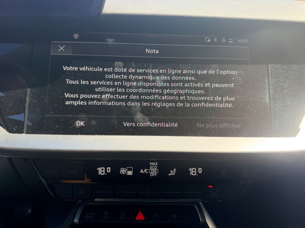 A3 SPORTBACK 30 TFSI 110 CH DESIGN + CAMERA DE RECUL 2020 occasion 97410 Saint-Pierre
