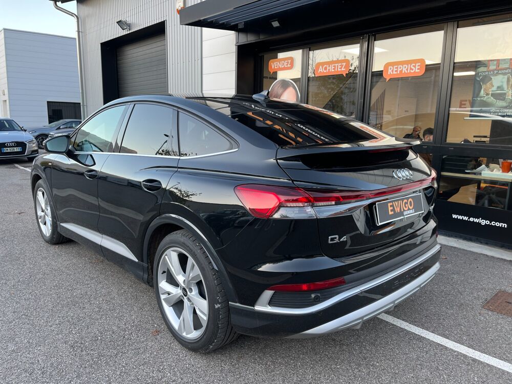 Q4 SPORTBACK 35 E-TRON 170ch 55KWH S-LINE + CAMERA DE RECUL + A 2022 occasion 38420 Le Versoud