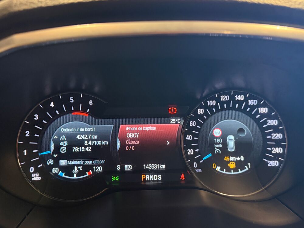 Edge 2.0 BI TURBO ECOBLUE 238 Ch ST-LINE 4X4 BVA8 TOIT OUVRANT / 2019 occasion 24750 Tr&eacute;lissac