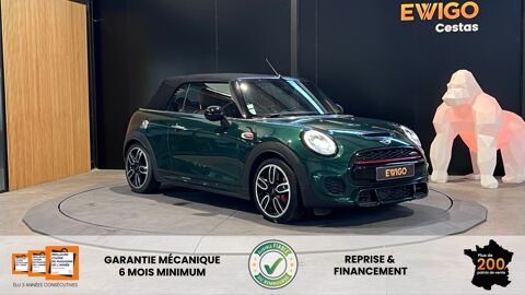 Mini Cooper CABRIOLET 2.0 230 JOHN COOPER WORKS BVA - SELLERIE CUIR CAME 2016 occasion Cestas 33610