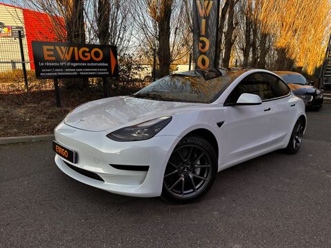 Tesla Model 3 ELECTRIC 325CH 62,3KWH STANDARD-PLUS BVA - LICORNE - TOIT PA 2021 occasion Saint-Jean-du-Cardonnay 76150