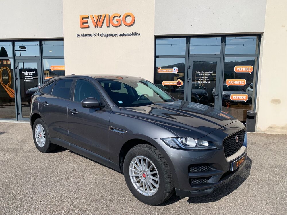 F-PACE 2.0D 165ch 165 PURE 2WD / ATTELAGE/ CAMERA /Si&eacute;ge Chauffant 2017 occasion 69420 Ampuis