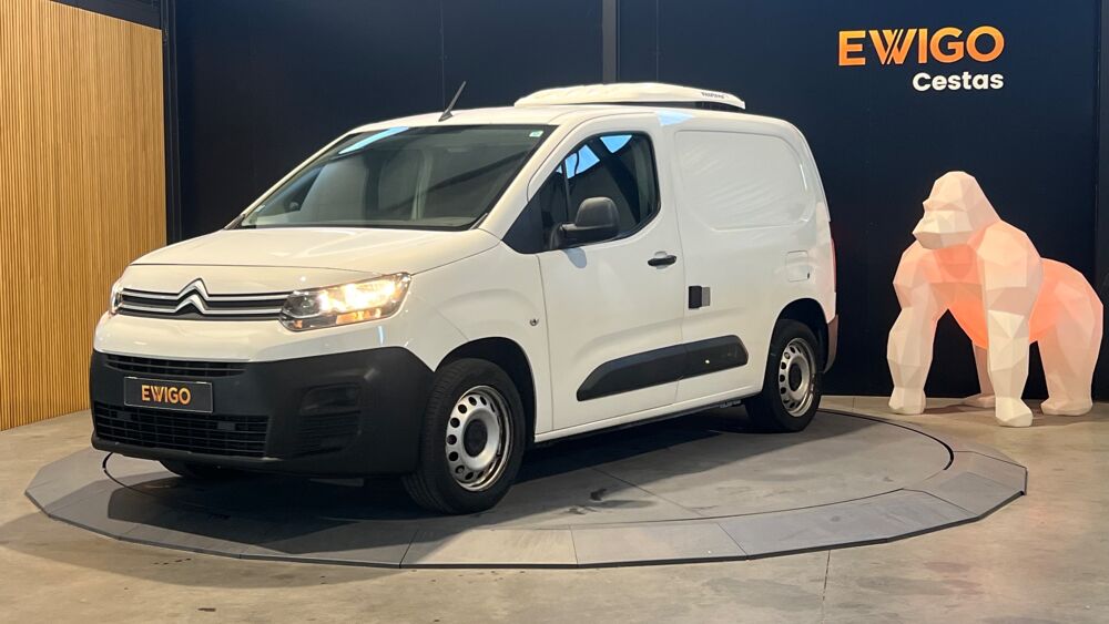 Berlingo FOURGON 1.6 BLUEHDI 100 Ch BVM5 FRIGORIFIQUE - TVA RECUPERAB 2019 occasion 33610 Cestas