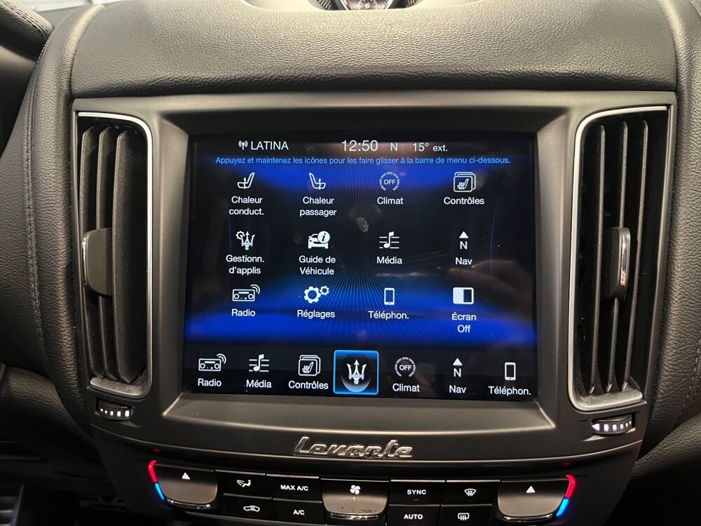 Levante S Q4 3.0 ESSENCE 430Ch BVA / SI&Egrave;GES CHAUFFANTS / CARPLAY / C 2016 occasion 33260 La Teste-de-Buch