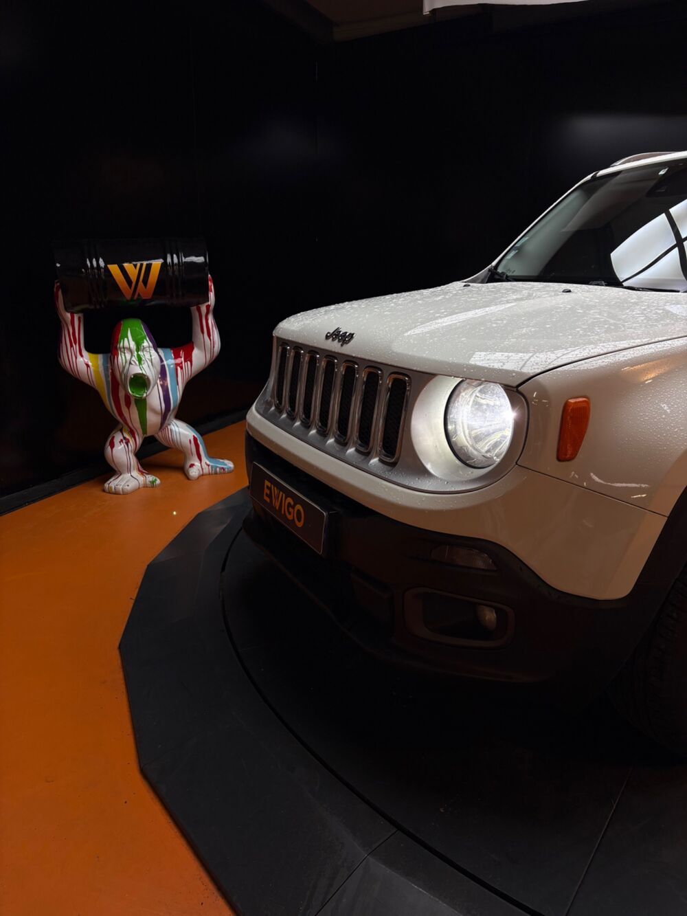 Renegade LIMITED 4X4 2.0 CRD 140CH BVA9 // TOIT OUVRANT // DISTRIBUT 2016 occasion 33320 Eysines