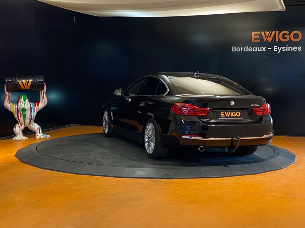 S&eacute;rie 4 GRAN-COUPE 2.0 418 D 150 LUXURY BVA 2018 occasion 33320 Eysines