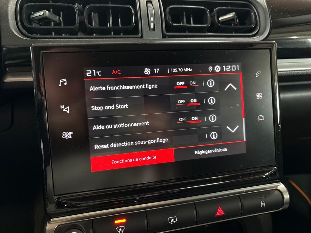 C3 GENERATION-III 1.2 82 CH / COURROIE OK / ENTRETIEN CITROEN / 2020 occasion 29000 Quimper