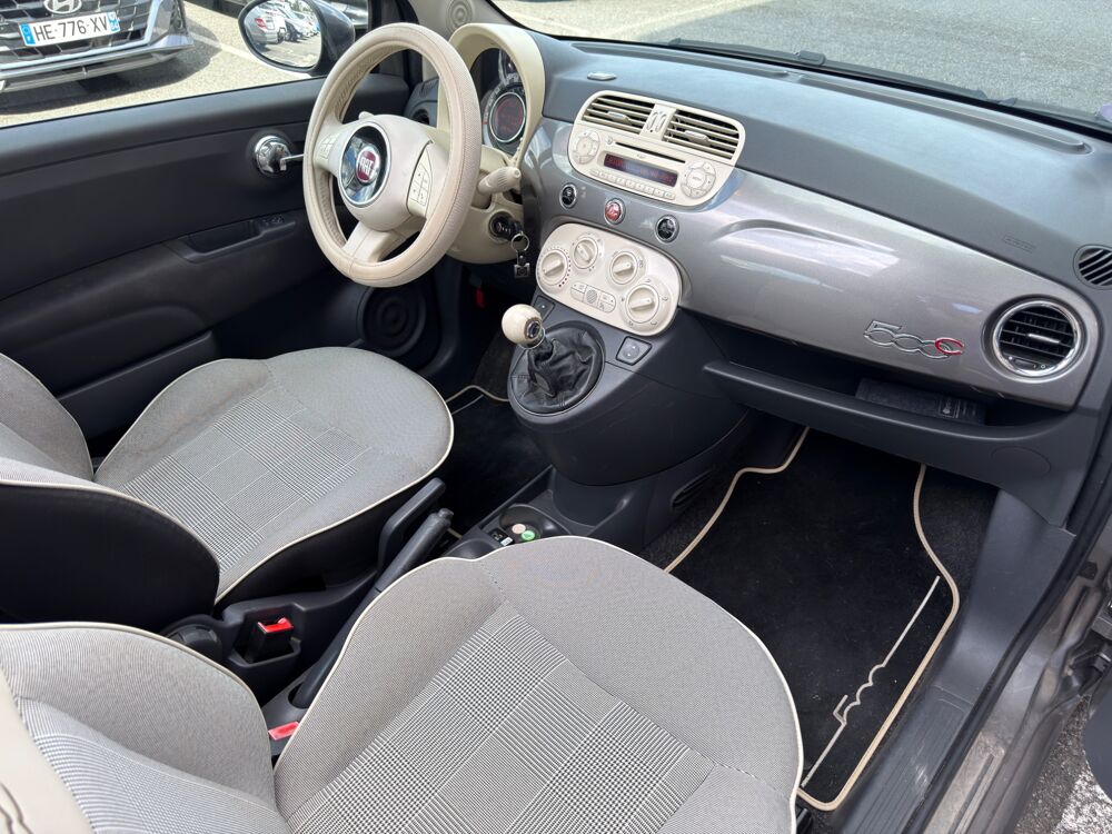 500 C 1.2 70 ch LOUNGE 2015 occasion 64320 Idron