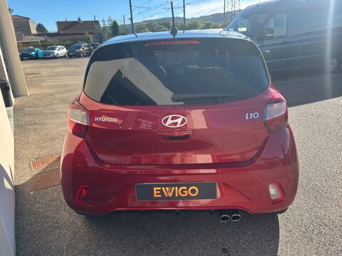 i10 1.2 MPI 85 GARANTIE Hyundai 2030 Entretien constructeur 2025 occasion 69420 Ampuis