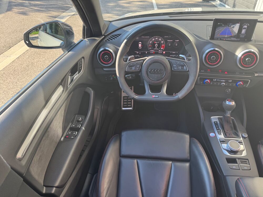 RS3 SPORTBACK 2.5L TFSI 400ch QUATTRO - PAS DE MALUS - TOIT OUVR 2019 occasion 38420 Le Versoud