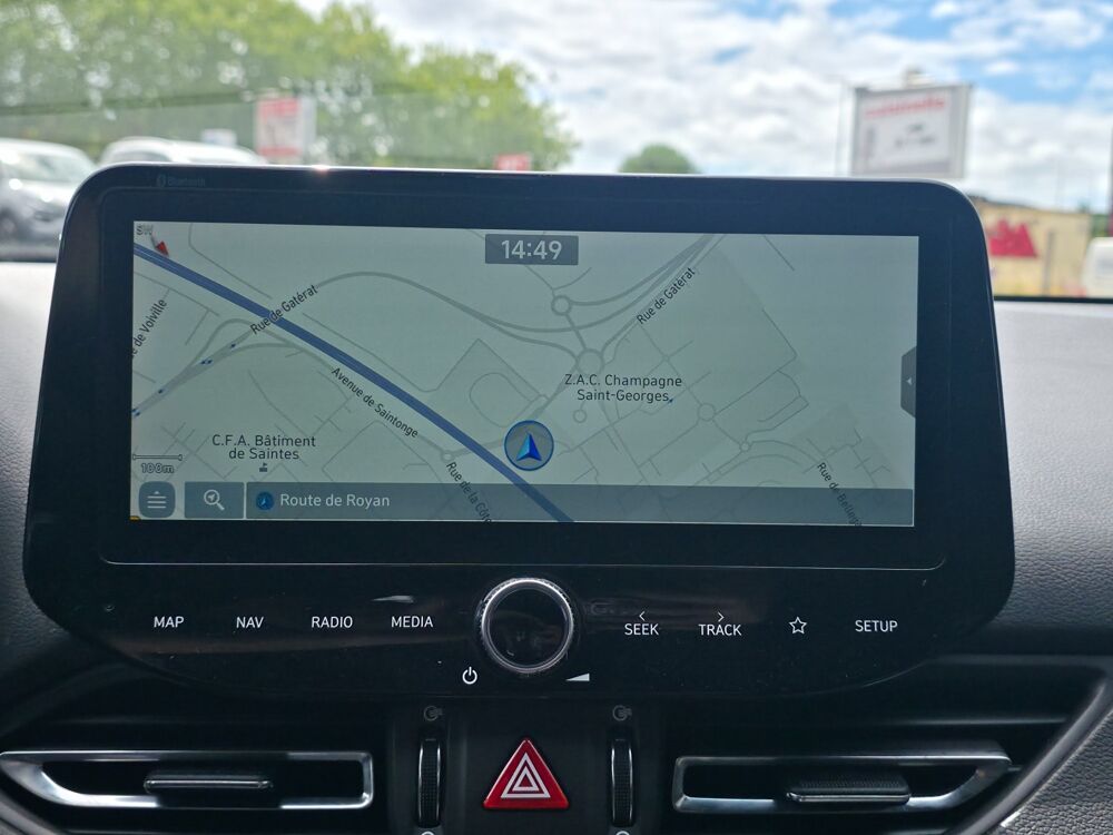 i30 1.0 T-GDI 120 N-LINE DCT BVA7 / CAMERA DE RECUL / CARPLAY / 2022 occasion 17100 Saintes
