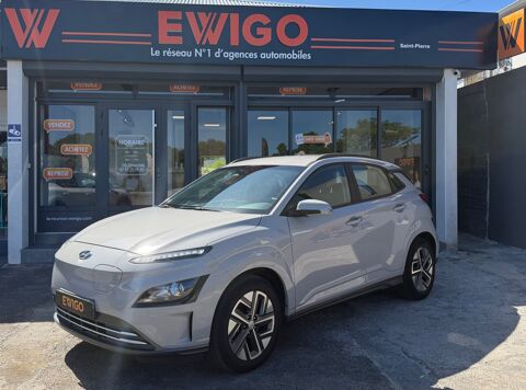 Hyundai Kona (2) ELECTRIQUE 39 KWH 136 INTUITIVE + CAMERA + CARPLAY + GAR 2023 occasion Saint-Pierre 97410