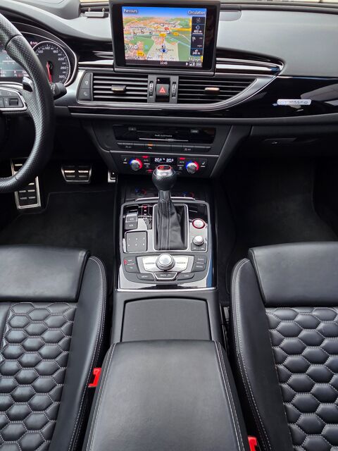 RS6 AVANT 4.0 TFSI 605 ch PERFORMANCE QUATTRO Gris Argent Fleure 2017 occasion 68170 Rixheim