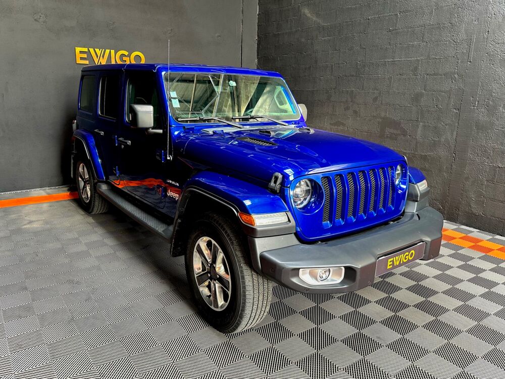 Wrangler 2.0 T 270 UNLIMITED SAHARA AWD BVA 2019 occasion 55430 Belleville-sur-Meuse