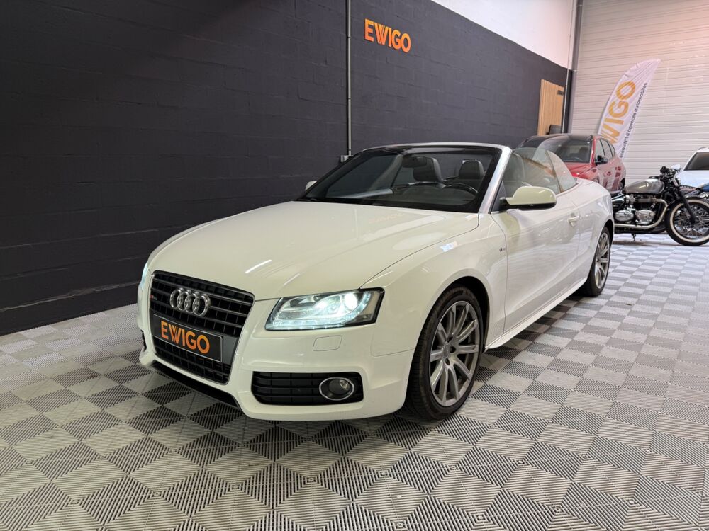 A5 CABRIOLET 2.0 TDI 170CH S-LINE/ RADAR DE RECUL/ REGULATEUR/L 2011 occasion 78125 Gazeran