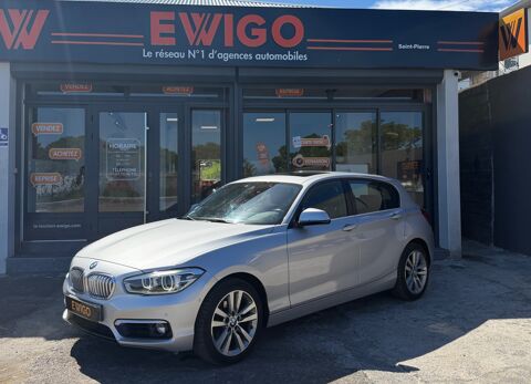 BMW S&eacute;rie 1 (F20) (2) 118DA 150 URBANCHIC 5P + TOIT OUVRANT + CAMERA + A 2017 occasion Saint-Pierre 97410