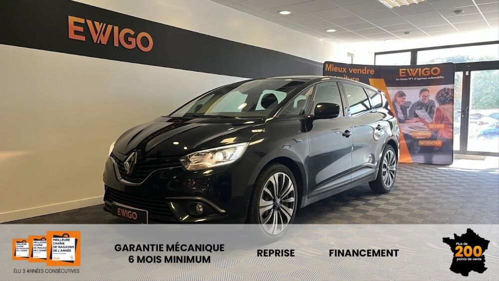 Grand scenic IV 1.7 BLUEDCI 120ch BLACK EDITION + ENTRETIEN RENAULT 2019 occasion 21850 Saint-Apollinaire