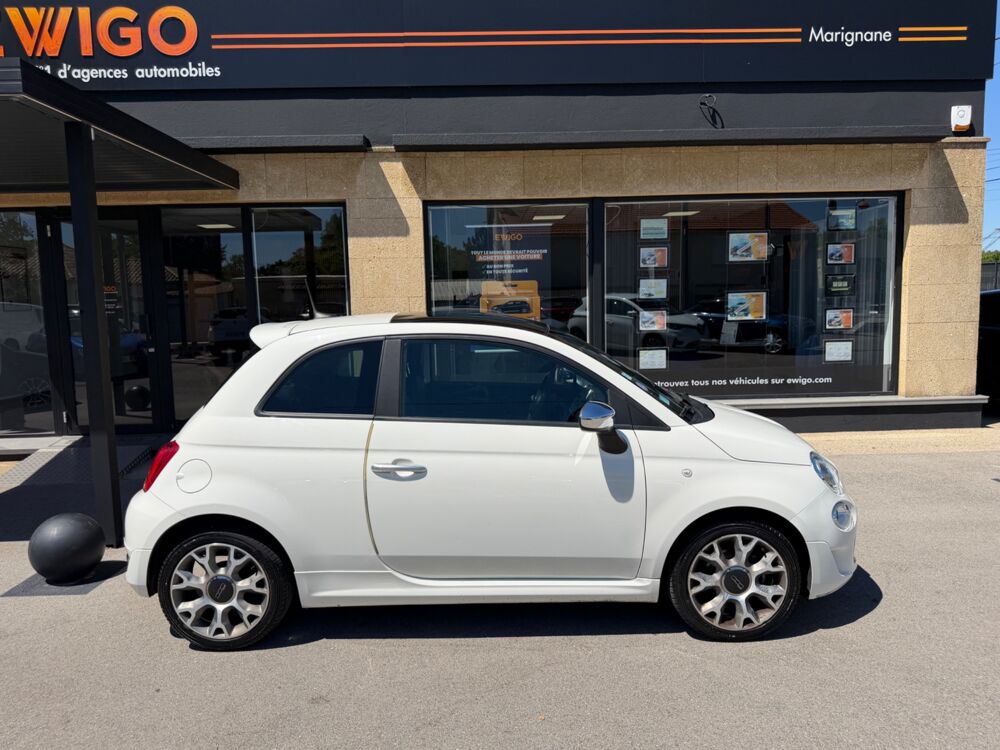 500 1.0 70CH BSG HYBRID S&S SPORT - CAR PLAY 2021 occasion 13700 Marignane