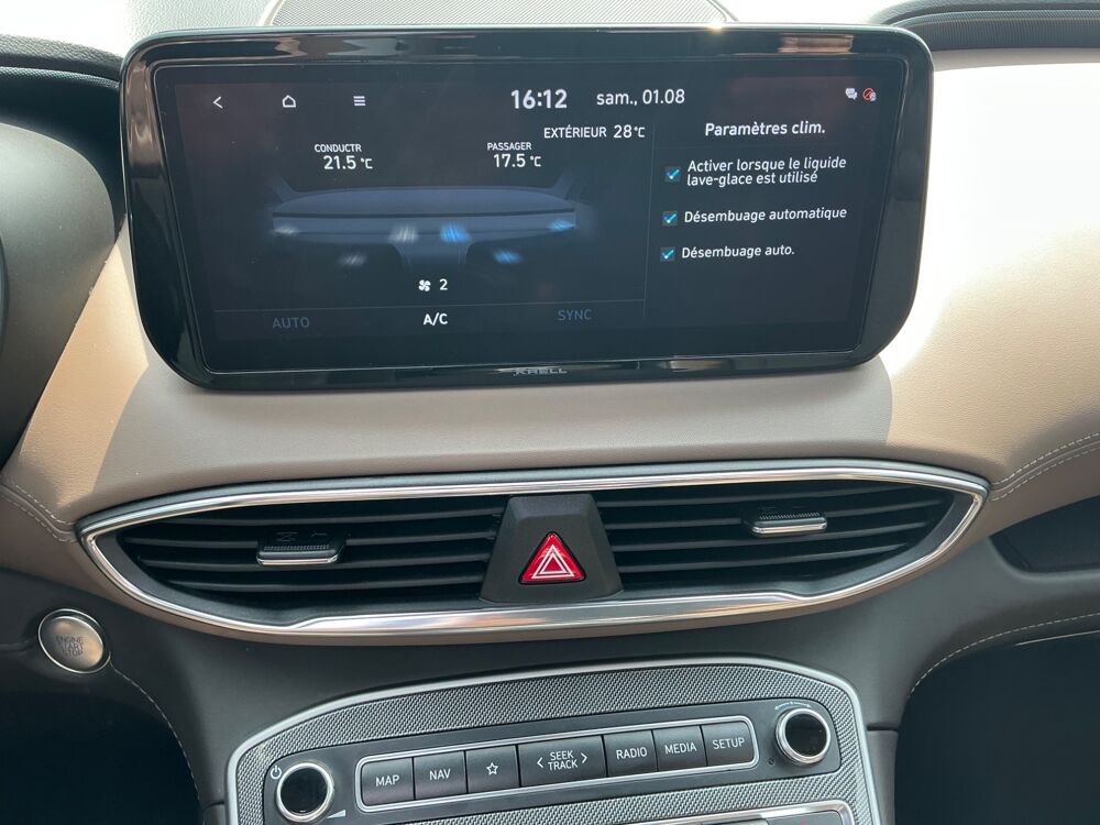 Santa Fe 1.6 T-GDI 230 CH 180 HEV HYBRID 1.5KWH EXECUTIVE 2WD BVA / T 2020 occasion 17000 La Rochelle