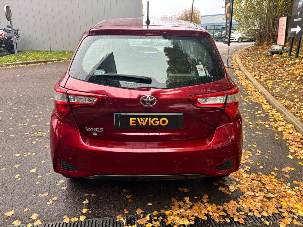 Yaris 1.0 VVTI 69 CH TECHNO LINE - CLIMATISATION - CAMERA DE RECUL 2017 occasion 76150 Saint-Jean-du-Cardonnay