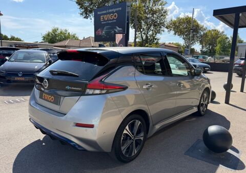 Leaf 217CH 62 KWH TEKNA 19.5 - SUIVI COMPLET NISSAN 2020 occasion 13700 Marignane