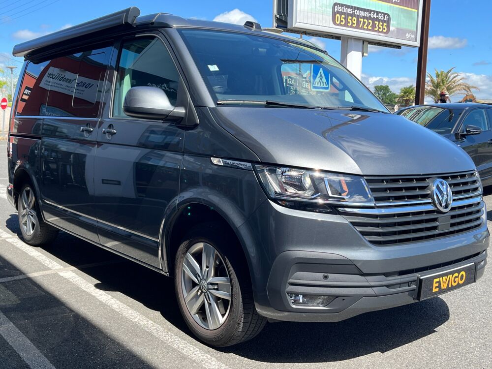 MULTIVAN T6 2.0 TDI 150 ch CALIFORNIA BEACH - 1&Egrave;RE MAIN - ORIGINE FRA 2020 occasion 64320 Idron