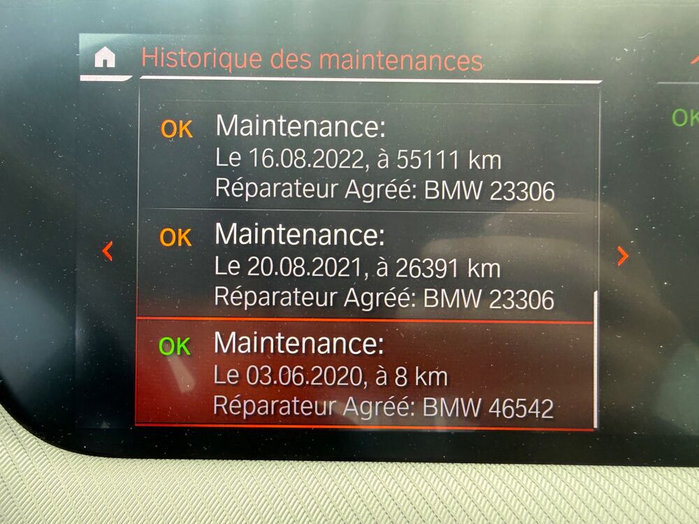 Serie 2 1.5 216 D 115CH BVA PACK M - CARPLAY - GPS - SI&Egrave;GES SPORT AL 2020 occasion 27000 &Eacute;vreux