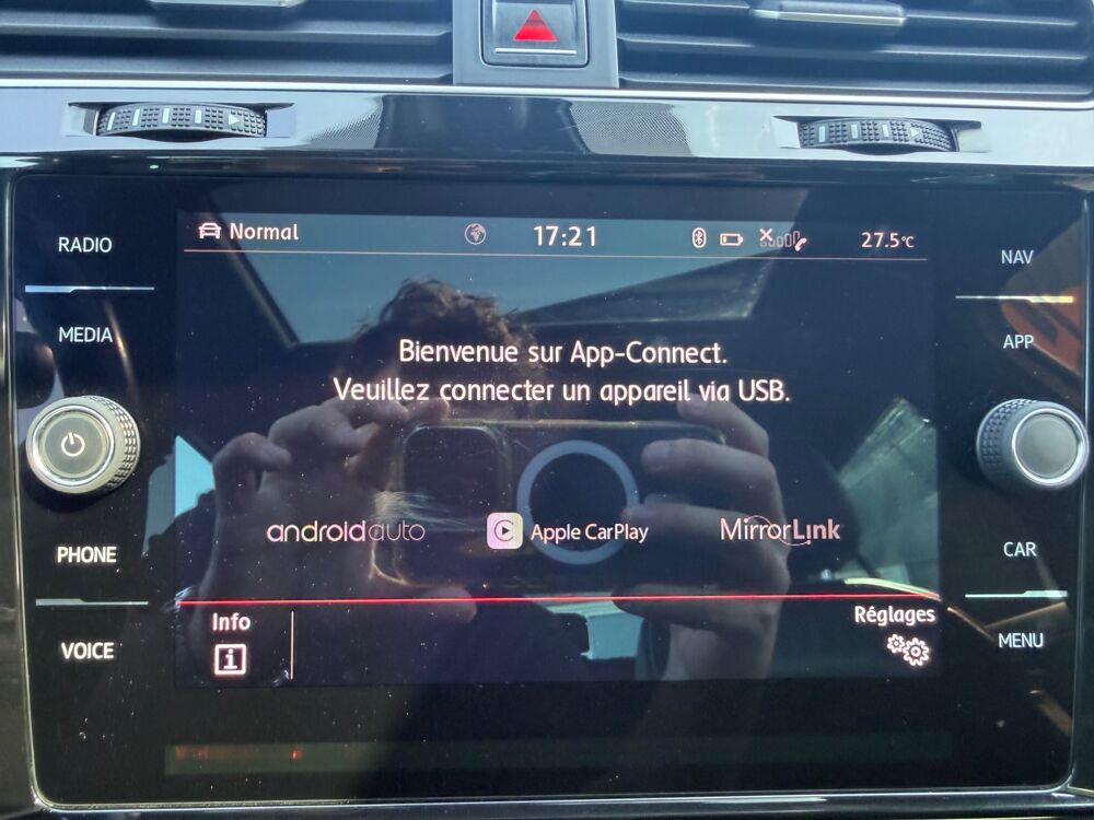 Golf 2.0 TDI 184 CH BLUEMOTION GTD BVA - TOIT OUVRANT - CARPLAY/A 2018 occasion 27000 &Eacute;vreux