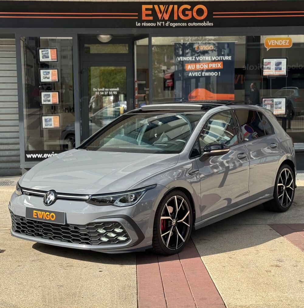 Golf 2.0 TDI 200CH SCR GTD DSG 7 - ENTRETIEN VW - TOIT OUVRANT - 2022 occasion 57600 Forbach