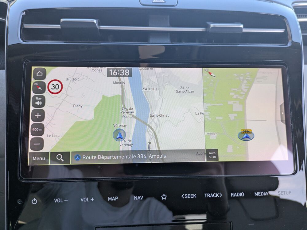 Tucson 1.6 T-GDI 265cv HYBRID 13.8KWH EXECUTIVE HTRAC 4WD BVA / ENT 2022 occasion 69420 Ampuis