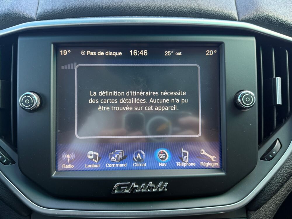 Ghibli 3.0 330Ch BVA START-STOP - SI&Egrave;GE CHAUFFANTS - CAM&Eacute;RA DE RECU 2015 occasion 27000 &Eacute;vreux