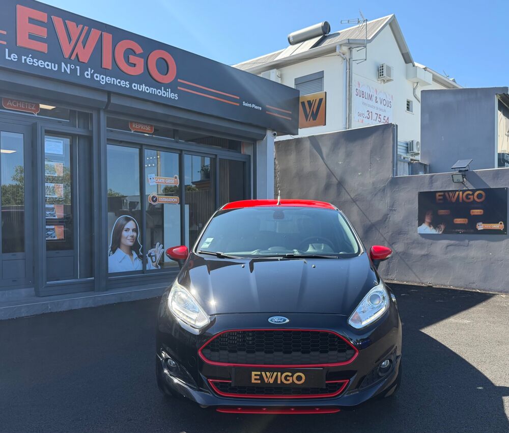 Fiesta V (2) 1.0 ECOBOOST 140 S&S ST LINE BLACK EDITION 3P + RADAR 2017 occasion 97410 Saint-Pierre