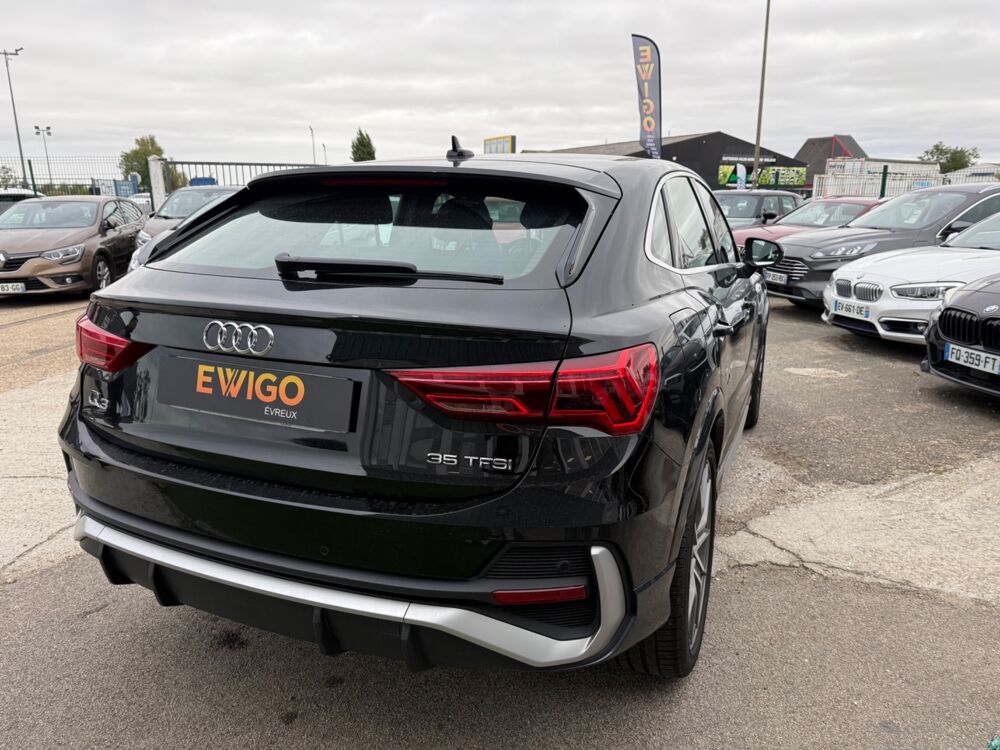 Q3 SPORTBACK 1.5 35 TFSI 150 HYBRID MHEV ADVANCED S-TRONIC BVA 2020 occasion 27000 &Eacute;vreux