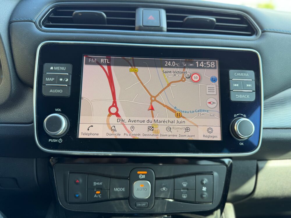 Leaf 217CH 62 KWH TEKNA 19.5 - SUIVI COMPLET NISSAN 2020 occasion 13700 Marignane