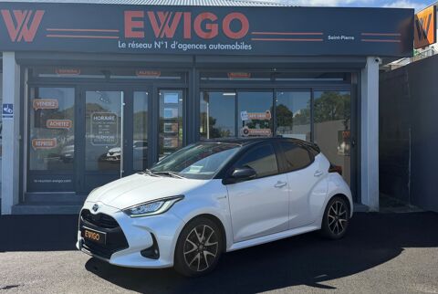 Toyota Yaris 1.5 116H 90 FULL-HYBRID ICONIC BVA + CAMERA + CARPLAY + AFFI 2021 occasion Saint-Pierre 97410