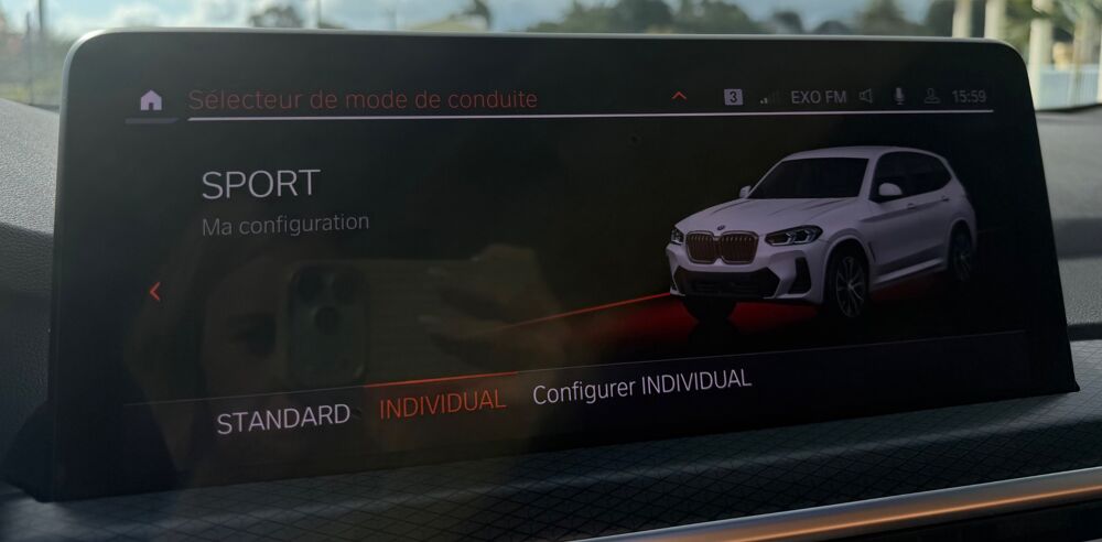 X3 (G01) (2) SDRIVE18D 150 M-SPORT + TOIT OUVRANT + CAMERA AV/A 2024 occasion 97410 Saint-Pierre