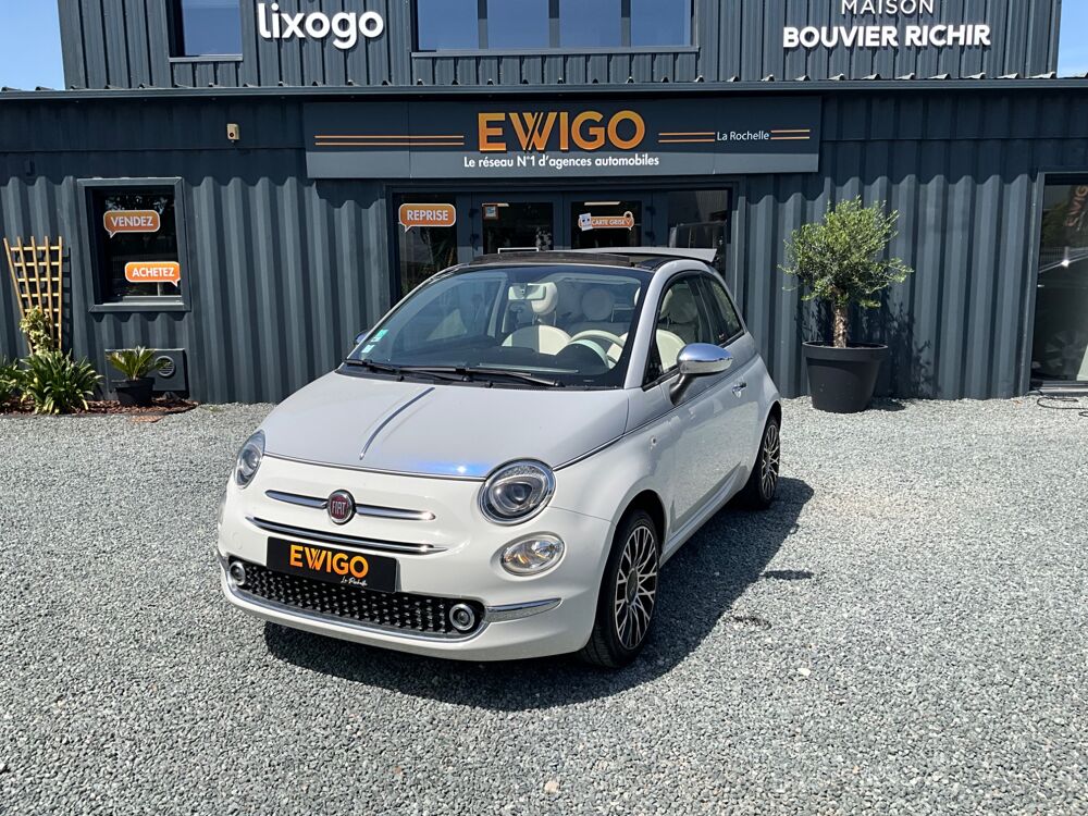500 CABRIOLET 0.9 TWINAIR 105CH 60EME ANNIVERSAIRE / AIDE AU STA 2018 occasion 17000 La Rochelle