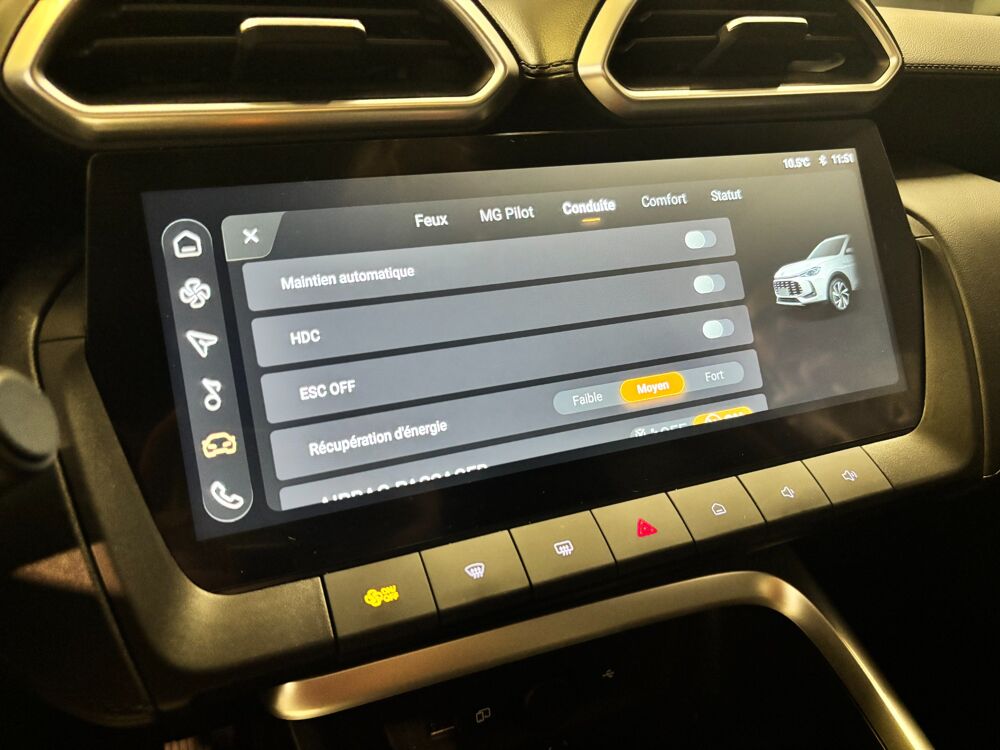 MG.ZS 1.5 197ch 100 FULL-HYBRID HYBRID-PLUS 1.83KWH LUXURY BVA/ CA 2024 occasion 78125 Gazeran