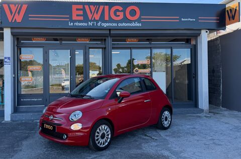Fiat 500 1.0 70 BSG MHEV HYBRID CLUB START-STOP + RADAR AR + 1&Egrave;RE MAI 2022 occasion Saint-Pierre 97410