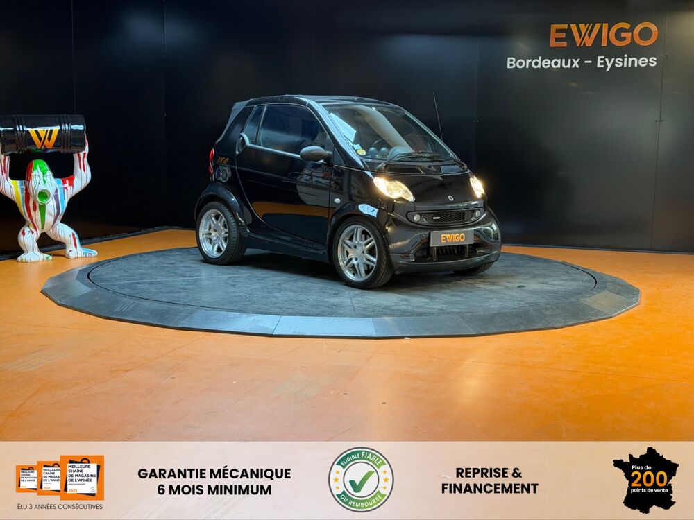 ForTwo BRABUS CABRIOLET 0.7 T 75CH - BVA - ENTRETIEN MERCEDES - BLU 2005 occasion 33320 Eysines
