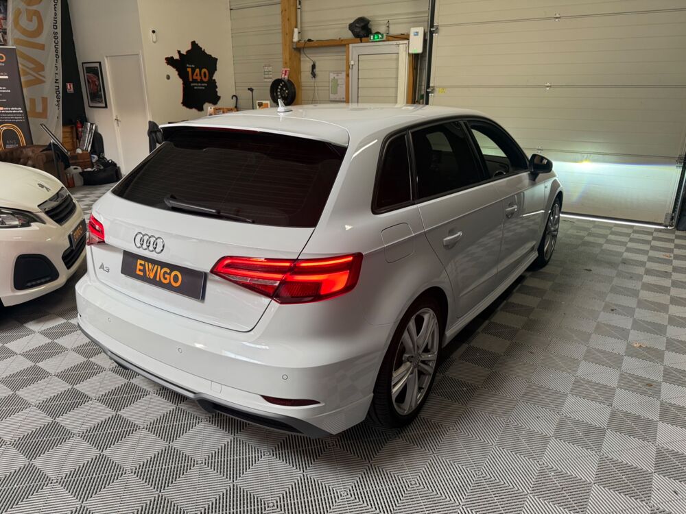 A3 SPORTBACK 2.0 TDI 150CH S-LINE S-TRONIC BVA/ CARPLAY/ RADAR 2018 occasion 78125 Gazeran