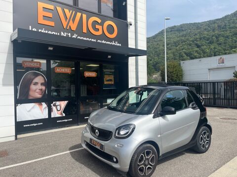 Smart ForTwo 1.0 L 70ch PRIME CABRIOLET / RADAR DE RECUL / CHAINE 2017 occasion Le Versoud 38420