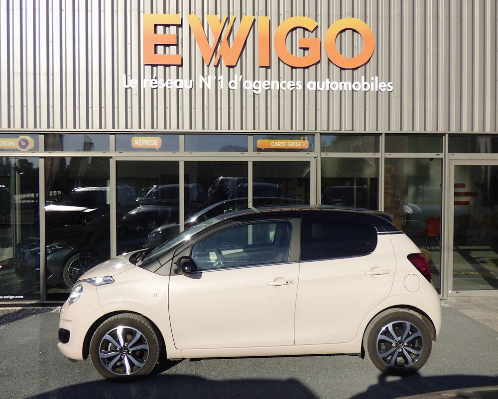 C1 1.0 VTi 70 SHINE ETG - 1ere MAIN - FAIBLE KILOM&Eacute;TRAGE 2019 occasion 33210 Maz&egrave;res