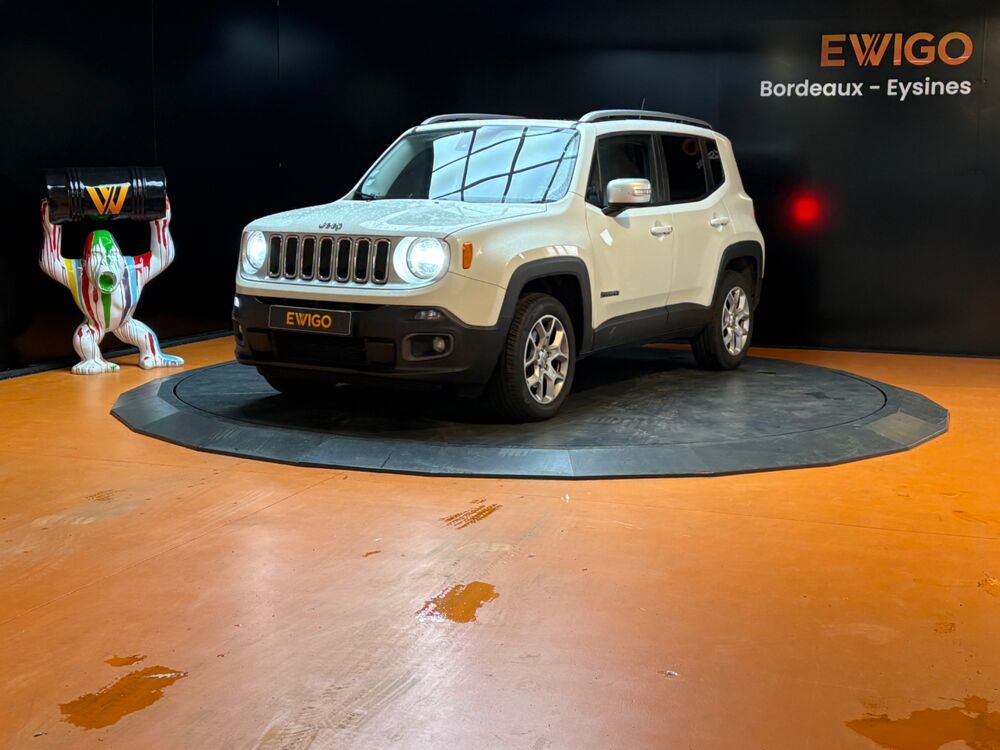 Renegade LIMITED 4X4 2.0 CRD 140CH BVA9 // TOIT OUVRANT // DISTRIBUT 2016 occasion 33320 Eysines